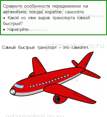 Рабочая тетрадь – Часть 2 (стр. 46) – Зачем строят самолеты? – 1 - 0