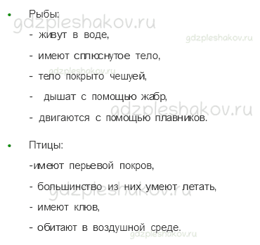 Учебник – Часть 1 (стр. 63) – Какие бывают животные – 2 - 1