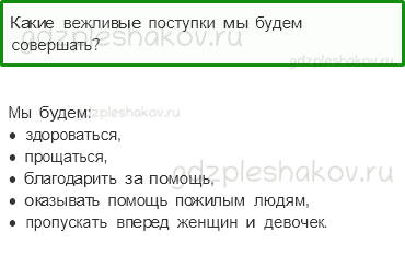 Учебник – Часть 2 (стр. 55) – Правила вежливости – 4 - 0