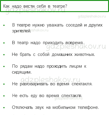 Учебник – Часть 2 (стр. 63) – Мы — зрители и пассажиры – 5 - 0