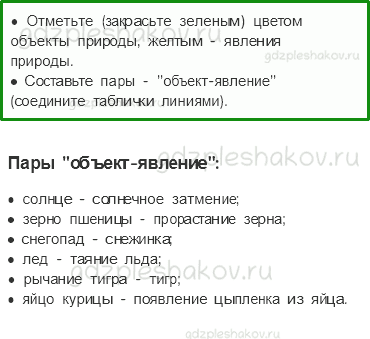 Рабочая тетрадь – Часть 1 (стр. 20) – Явления природы – 2 - 0