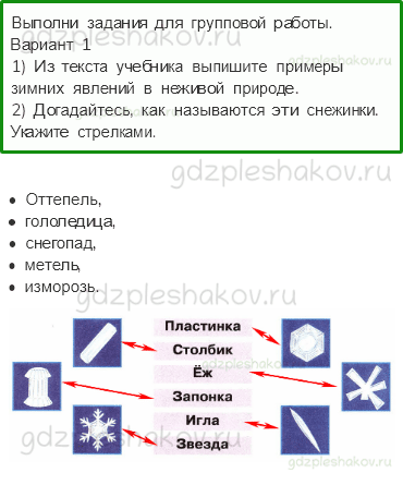 Рабочая тетрадь – Часть 1 (стр. 84) – В гости к зиме – 3 - 0