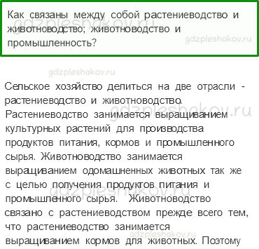 Учебник. Часть 2 – Животноводство (стр. 58) – Обсудим – 1 - 0