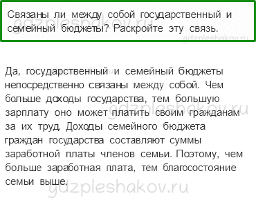 Учебник. Часть 2 – Семейный бюджет (стр. 77) – Обсудим – 2 - 0