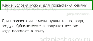 Учебник. Часть 1 – Размножение и развитие растений (стр. 81) – Проверь себя – 4 - 0