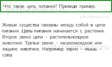 Учебник. Часть 1 – Кто что ест (стр. 96) – Проверь себя – 2 - 0