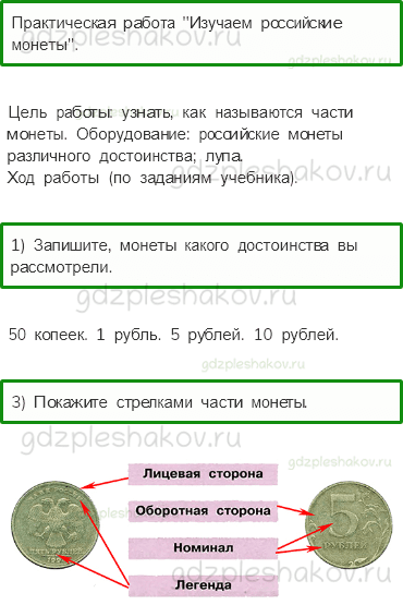 Рабочая тетрадь. Часть 2 – Чему учит экономика (стр. 45) – Что такое деньги – 3 - 0