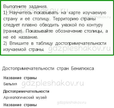 Рабочая тетрадь. Часть 2 – Путешествие по городам и странам (стр. 74) – Что такое Бенилюкс – 3 - 0