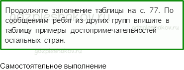 Рабочая тетрадь. Часть 2 – Путешествие по городам и странам (стр. 78) – В центре Европы – 6 - 0