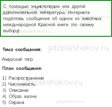 Рабочая тетрадь. Часть 1 – Земля и человечество (стр. 27) – Международная Красная книга – 4 - 0