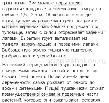 Рабочая тетрадь. Часть 1 – Природа России (стр. 56) – Зона степей – 9 - 6