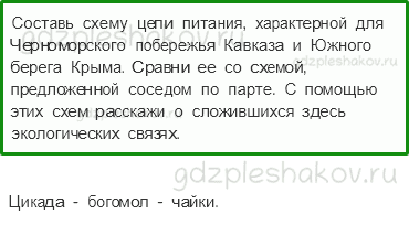 Рабочая тетрадь. Часть 1 – Природа России (стр. 61) – У Черного моря – 4 - 0