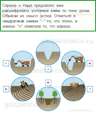 Рабочая тетрадь. Часть 1 – Родной край – часть большой страны (стр. 67) – Поверхность нашего края – 3 - 0