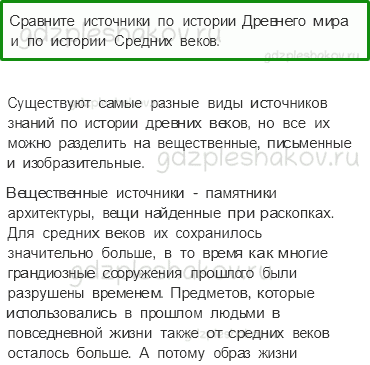 Учебник. Часть 2 – Средние века: время рыцарей и замков (стр. 21) – Обсудим – 1 - 0