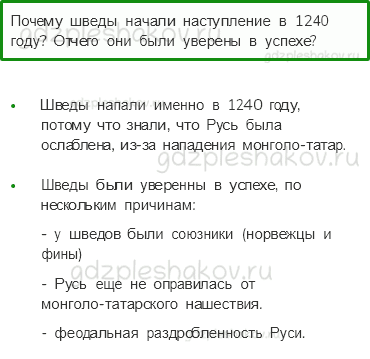 Учебник. Часть 2 – Трудные времена на Русской земле (стр. 64) – Обсудим – 2 - 0