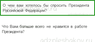 Учебник. Часть 2 – Мы – граждане России (стр. 167) – Обсудим – 1 - 0