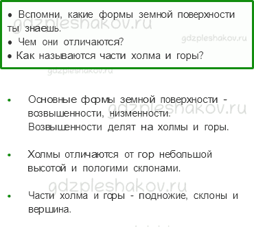 Учебник. Часть 1 – Равнины и горы России (стр. 60) – Вопросы параграфа – 1 - 0