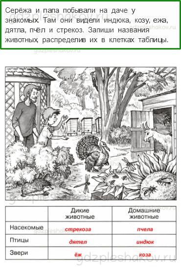 Проверочные работы – Природа (стр. 33) – Вариант 4 – 3 - 0