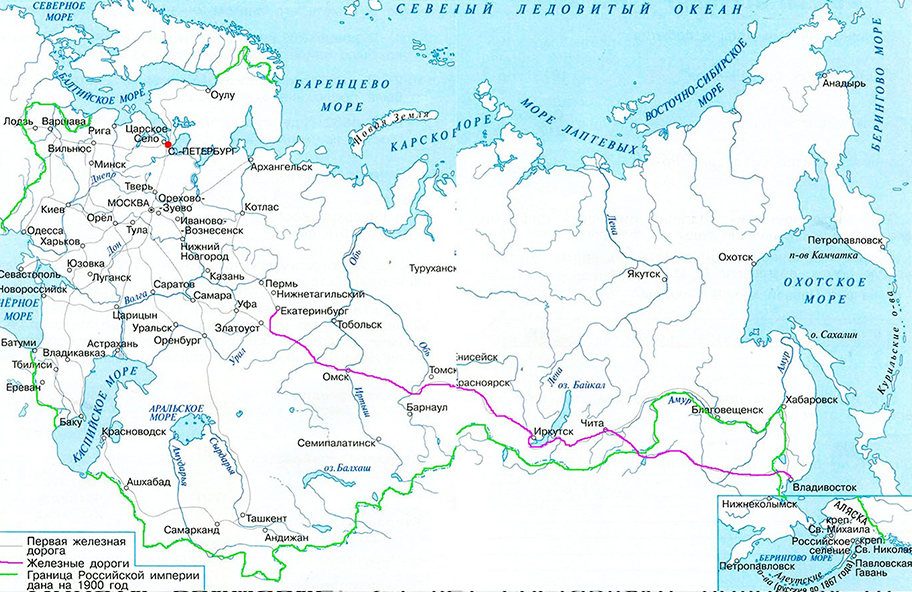 Сплошной красной линией на схеме показана граница российской империи 1914 года